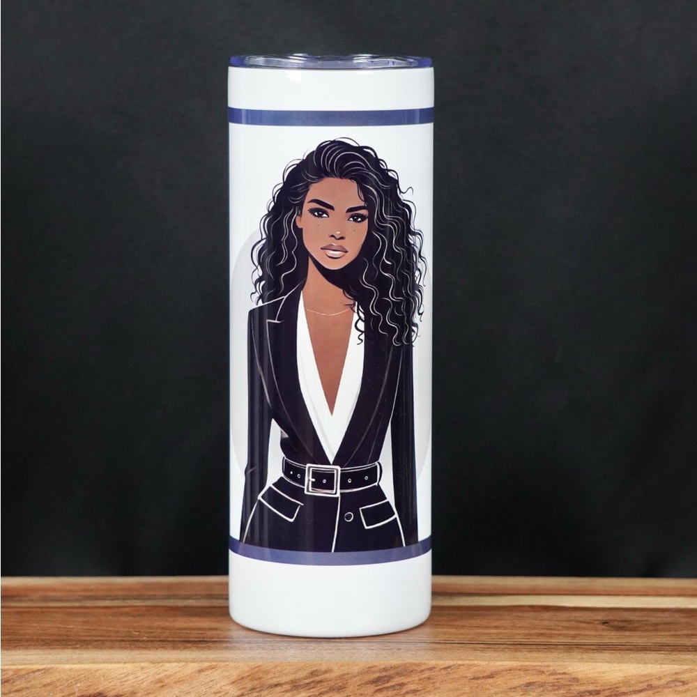 Boss Lady Collection: "Aisha" – The Bold Visionary- 20 oz tumbler